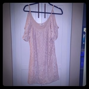 Venus swim cover up/ lace dress